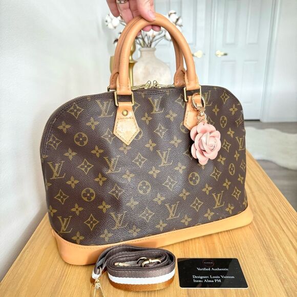 ✅AUTHENTIC✅LOUIS VUITTON ALMA PM - Picture 4 of 14